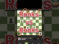Rooks vs Rooks… but only one side knew the plan 😈