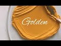 How to make gold colour  paint mixings  shorts art trending