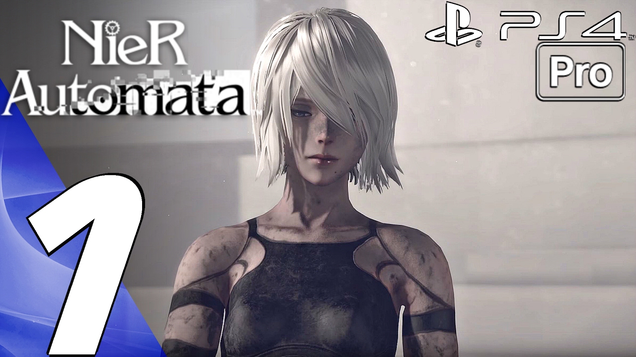 Nier Automata - Gameplay Walkthrough Part 1 - Prologue (Full Game) PS4 PRO  - YouTube