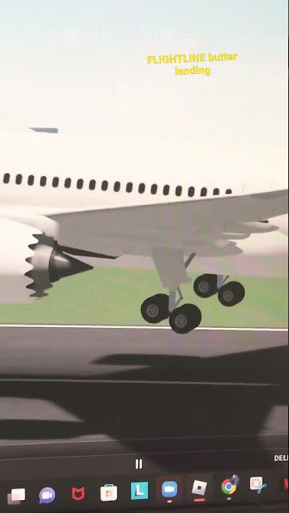 #swiss001landing BUTTER FLIGHTLINE landing in Roblox