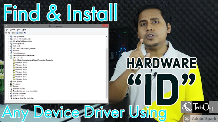 Find & Install any device driver using Hardware ID