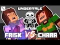 UNDERTALE FRISK vs CHARA! Minecraft Story Mode