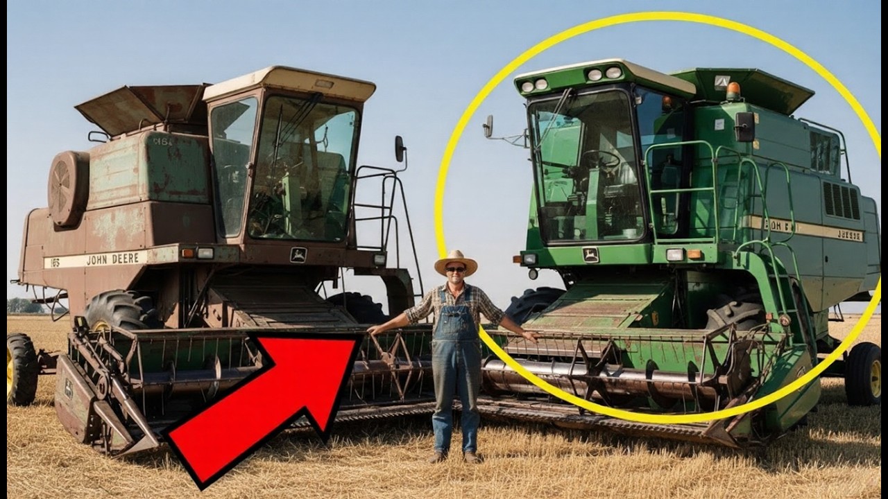 The JD Dealer Said That an Old Combine Would Cost Him His Farm 20 Years Later He Still Had Them Both