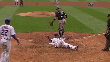 CWS@CHC: Herrera rips RBI double down left-field line