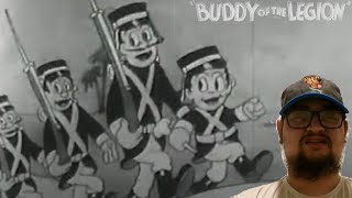 Looney Tunes Buddy Of The Legion 1935 - First Time Watching Will Buddys Dream Go Up In Smoke?