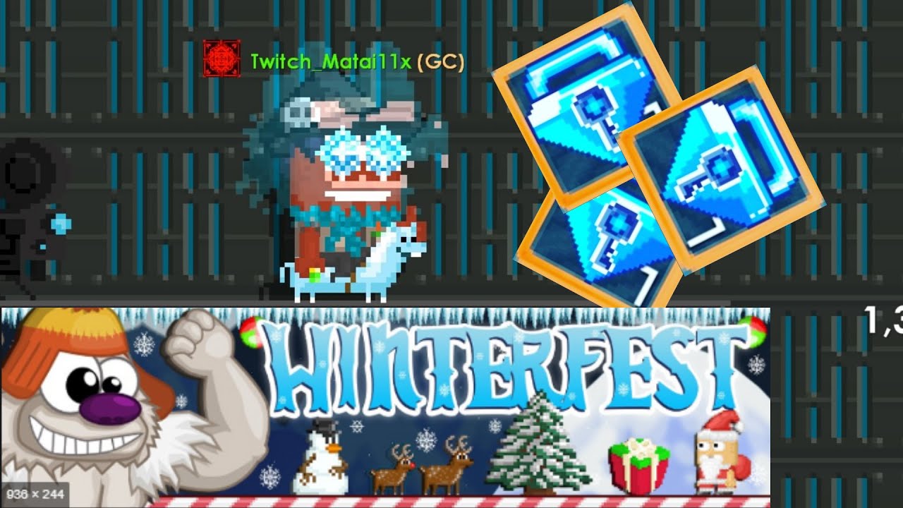 HOW TO PROFIT IN WINTER FEST I Growtopia YouTube