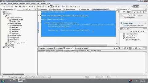 Java Springs / XML / D.I / Java Interview Question