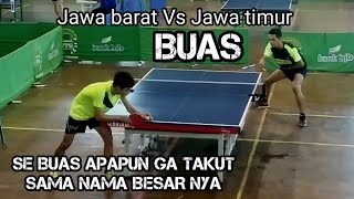 ga takut buas nya !! Jatmiko viktory vs Gusti tenis meja Siliwangi cup Kodam III ke 76 tahun 2022