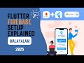 Firebase Setup in Flutter App | Malayalam Tutorial for Beginners 2025