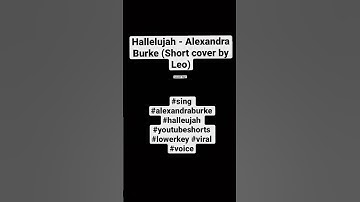 Thumbnail of Hallelujah - Alexandra Burke (Short cover by Leo) (Lower key)