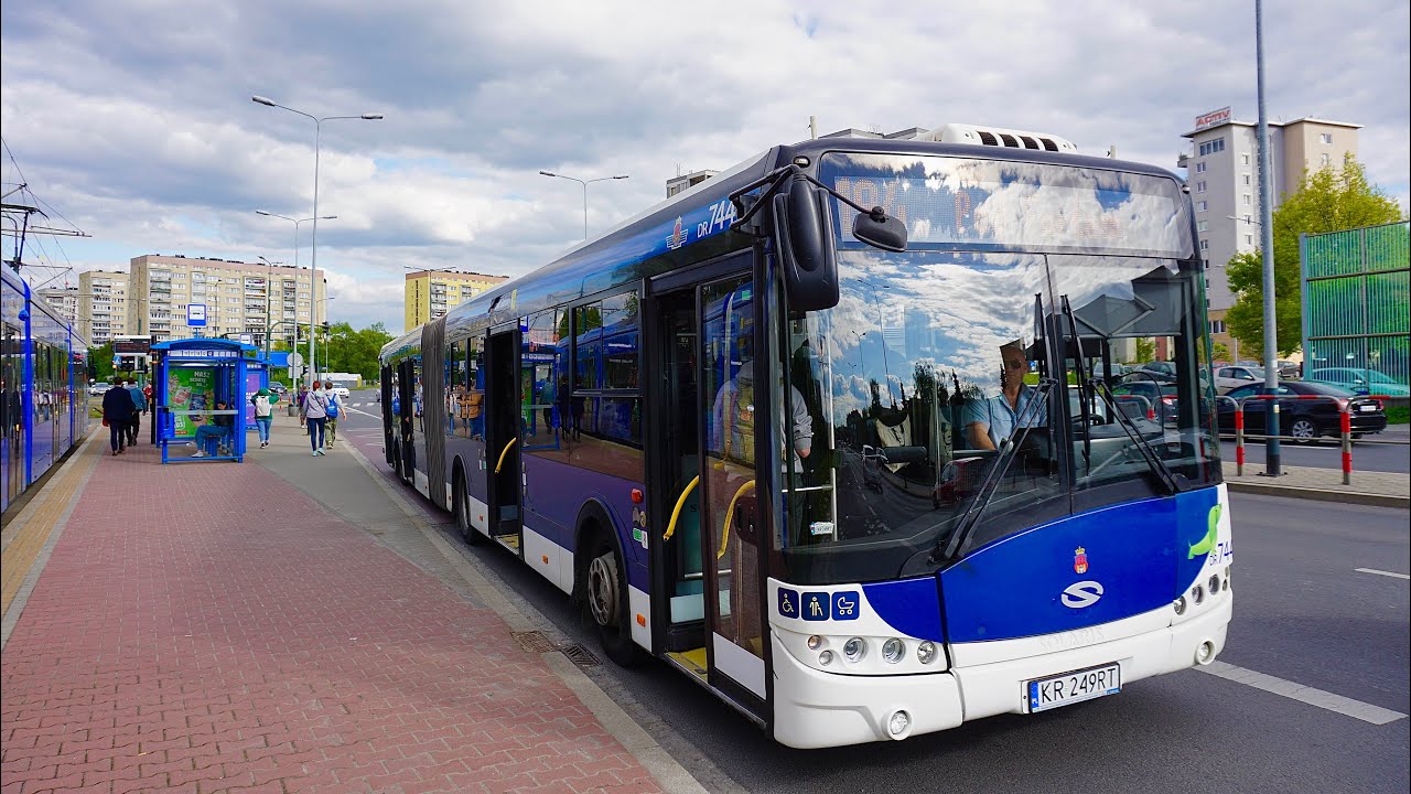 Solaris Urbino 18 III  DR744  MPK Kraków |LINIA 194|