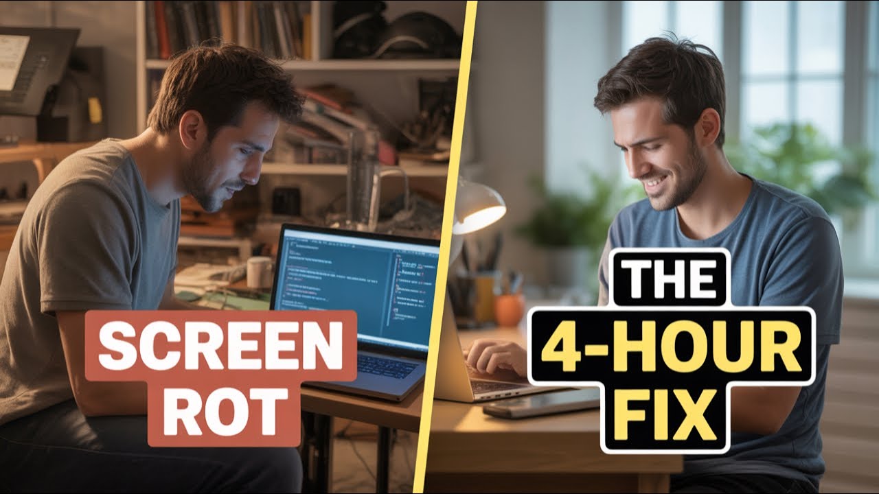 Stop the "Screen Rot": Why You’re Not Lazy (And How to Fix It)