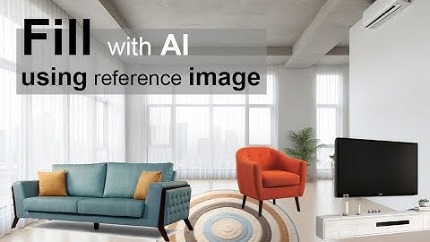 AI - Inpaint Furniture by Reference