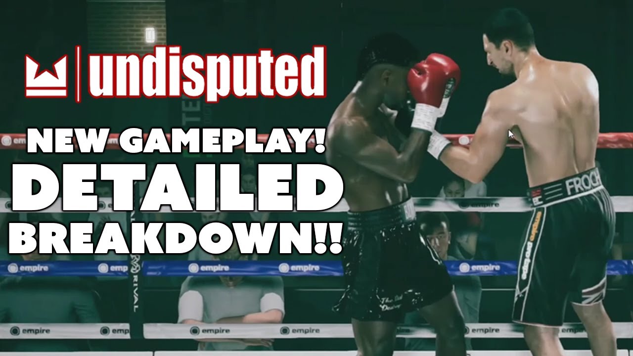 Undisputed! *NEW GAMEPLAY!* Breakdown! THINGS YOU MIGHT HAVE MISSED