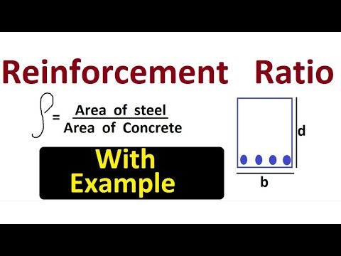 What is Reinforcement Ratio | Example Solved