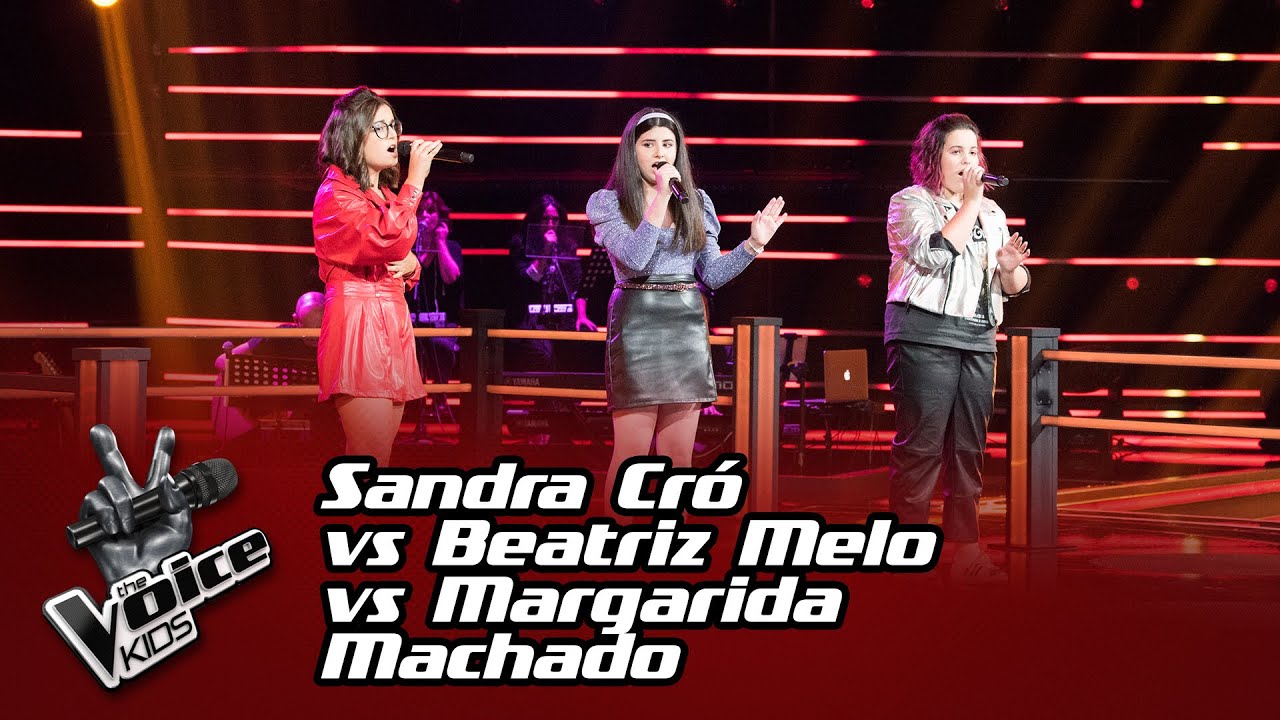 Sandra Cró vs Beatriz Melo vs Margarida Machado | Batalha | The Voice Kids