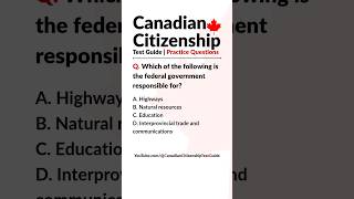 Canadian Citizenship Test Question #canada #shorts #canadiancitizenshiptest #discoveringcanada