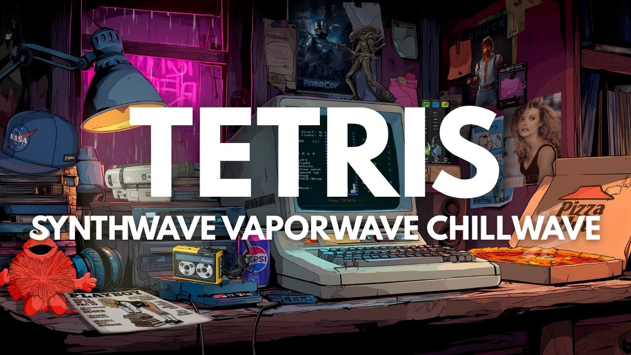 Teenage Computer Room // Tetris 1986 Vaporwave Chill Mix