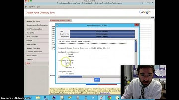 How to run Google/AD user sync