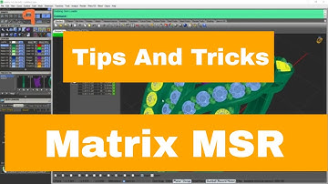#TipsandTricks    Matrix MSR    |