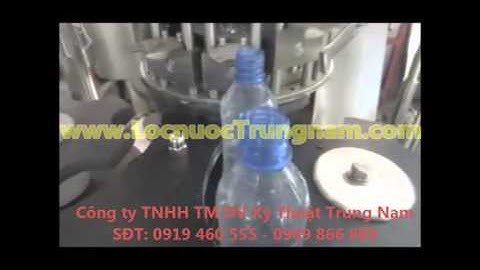 Máy Chiết Rót Nước Uống Tinh Khiết Đóng Chai