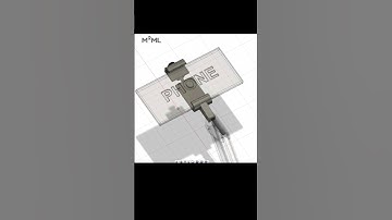 3D Modeling things #1 | Arm stand phone mount #shorts #3dmodeling #cad