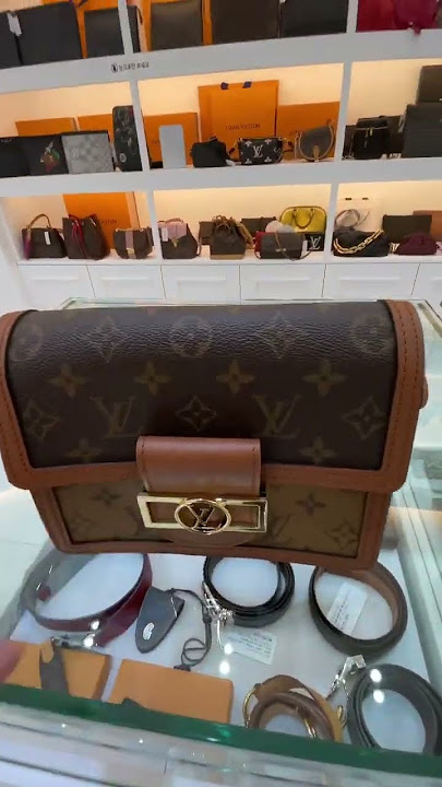 Louis Vuitton Mini Dauphine Handbag Black – EliteLaza