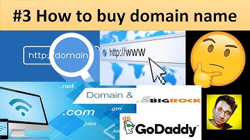 How To Buy Domain on GoDaddy in HINDI | BigRock |  Process Of Buying Website Names