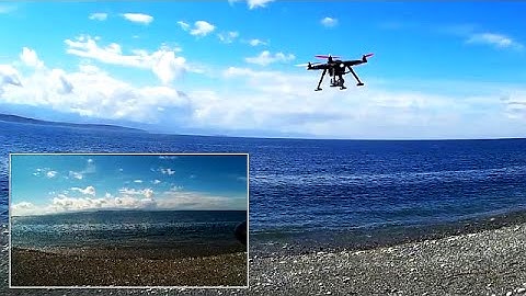 XK Detect X380 Review Camera Gimbal Tilt Test