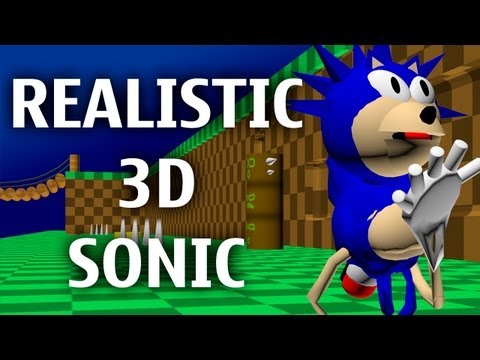 Realistic 3D Sonic