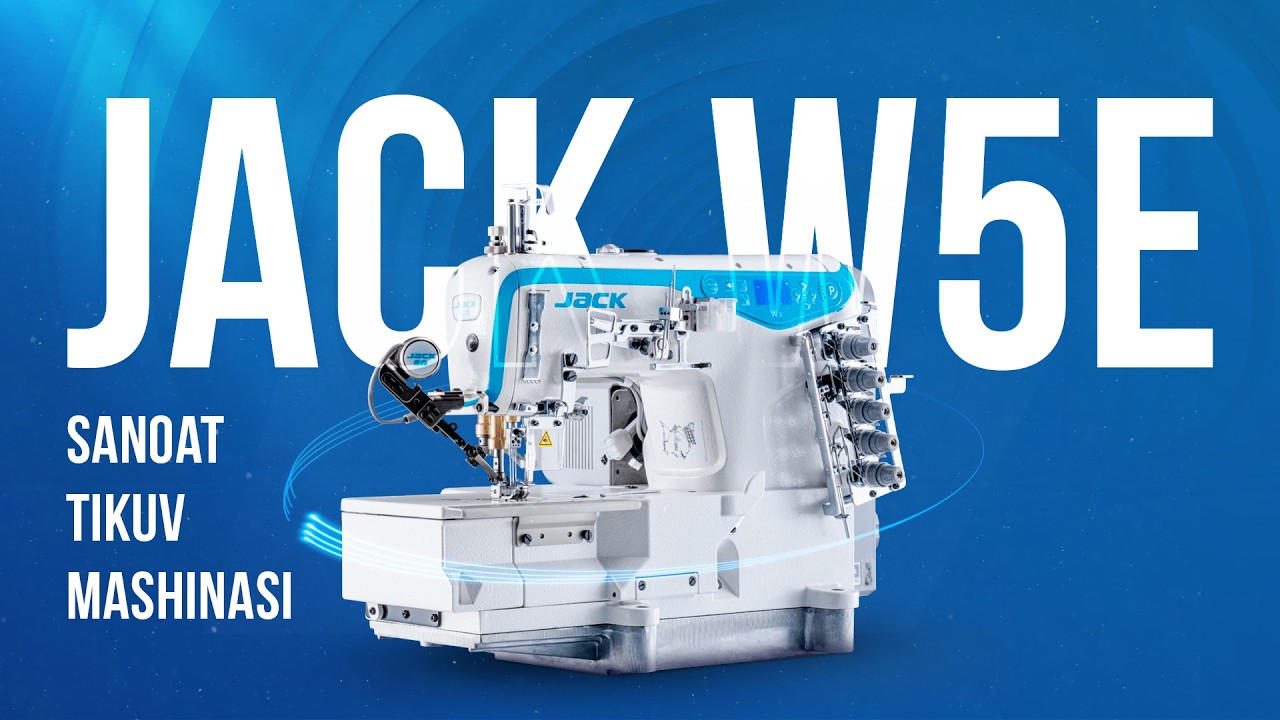 So‘nggi rusumdagi JACK W5E “Raspashivalka” tikuv mashinasi