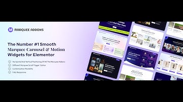 Make your Elementor Site 10x Better using Marquee Addons