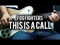 Foo Fighters - This is a Call - Guitar Cover - Fender Chris Shiflett Telecaster Deluxe