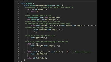 402 Remove K Digits