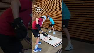 Compete with your friend! Game Changer stick training tool is such fun!