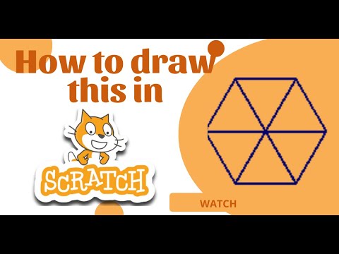 comment tracer un polygone a base d'un triangle #سكراتش #scratch - YouTube