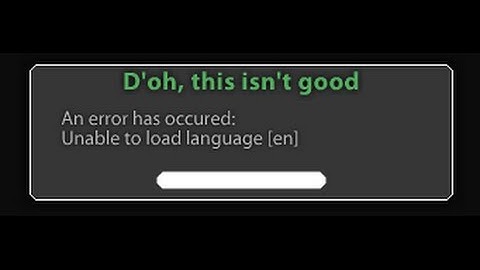 How to fix Rotmg Unable to load language error