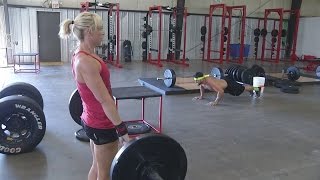 News Channel 11 s Sara Diamond trains with NASCAR pit crews