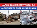 Japan Earthquake Video: Powerful 6.2 Magnitude Tremors Spark Panic, Scary Scenes, Buildings Shake