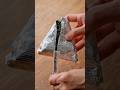 【のりがパリパリおにぎりの包み方】ホイルにご飯がくっつく問題が一瞬で解決！コンビニ風おにぎりの裏ワザ / Convenience Store-Style Onigiri