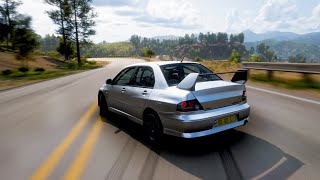 829 hp Mitsubishi Lancer Evolution VIII MR 2004  Forza Horizon 5  Gameplay (UHD) [4K60FPS]