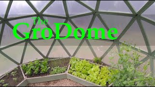 DIY GREENHOUSE for Under $300  'GroDome'  built by an inventor Dr. Norman Petty