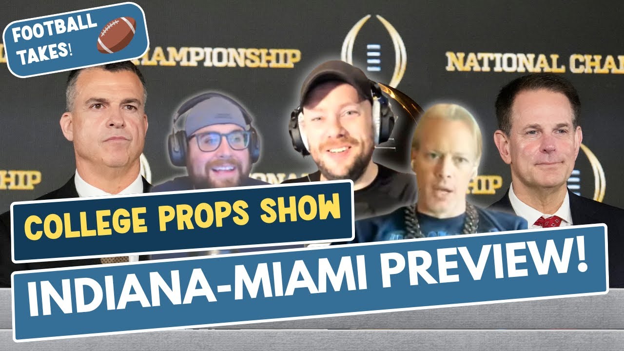 PREVIEW: Indiana vs. Miami for College Football National Championship!