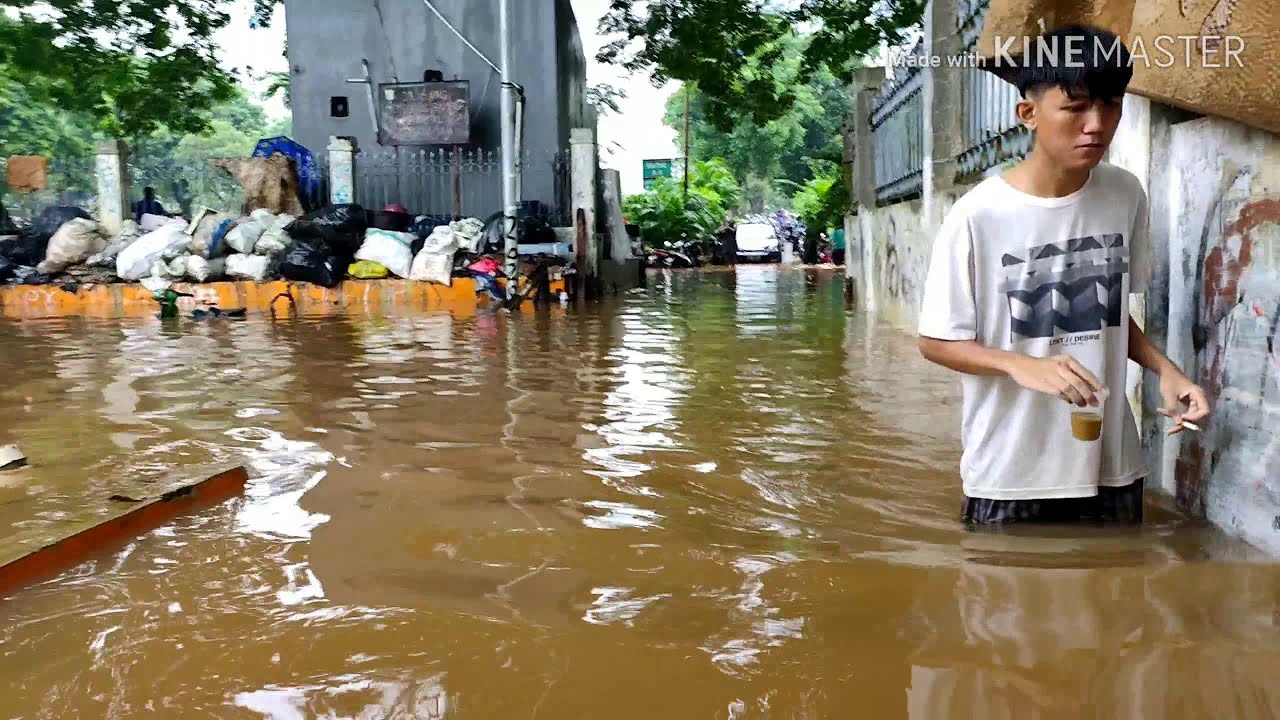 Jakarta banjir hari ini (25/2/2020 - YouTube