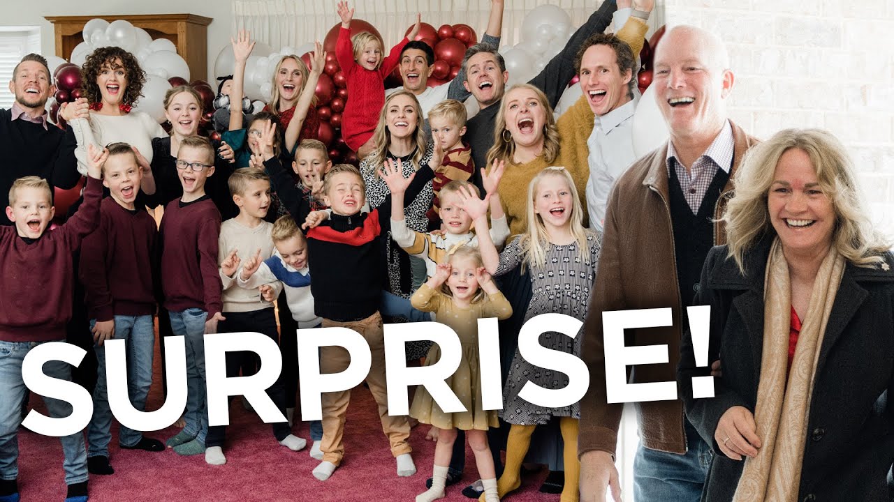 СЮРПРИЗ ПО СЛУЧАЮ ВЫХОДА НА ПЕНСИЮ! (Папа понятия не имел!)