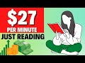 Earn $1000-$1250 Just Reading Less Than 1 HOUR | Make Money Online