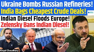 India Wrecks Zelensky’s Refinery Strike Plan - Ukraine Bans Diesel, Putin Gives Discount! EU! Kinjal