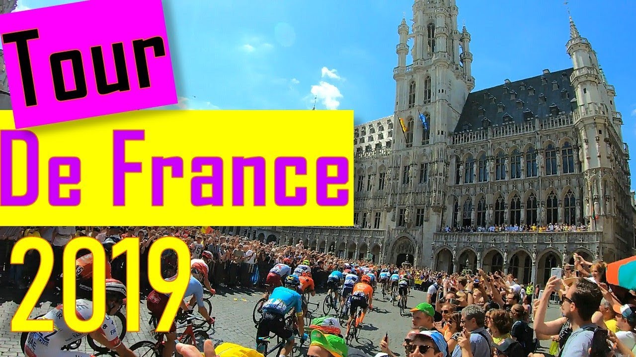 Tour de France in 🇧🇪 Bruxelles, Belgium (2019) - YouTube