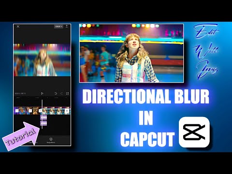 Directional blur capcut | tutorial | #capcut #capcutedit