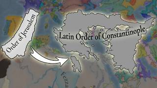 I Restored the LATIN EMPIRE as the GRAND JERUSALEMITE ORDER in EU5!